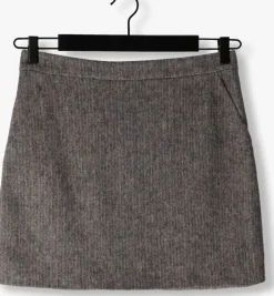 CIRCLE OF TRUST grijze minirok rebecca skirt><noscript><img width=