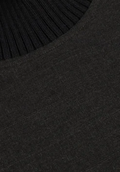 CO'COUTURE grijze co'couture gilet kaya rib turtleneck vest><noscript><img width=