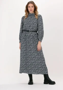 CO'COUTURE grijze co'couture maxi jurk cleo animal floor dress>DAMES Jurken