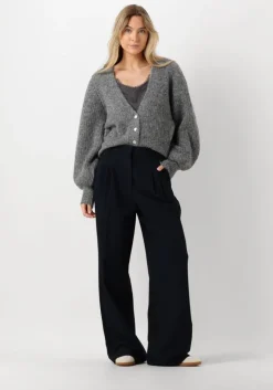 CO'COUTURE grijze co'couture vest corelie button knit><noscript><img width=