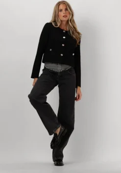 CO'COUTURE grijze co'couture wide jeans grey mix block long jeans><noscript><img width=