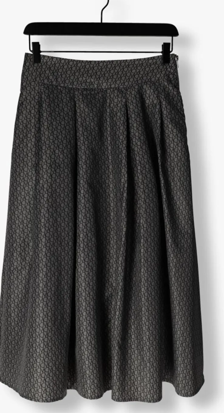 grijze copenhagen muse midirok cmsimi-skirt
