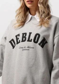 grijze deblon sports sweater puck sweater