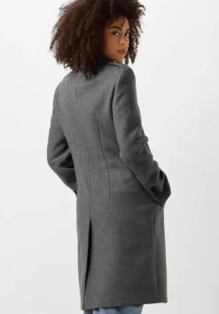 DRYKORN grijze mantel harleston><noscript><img width=