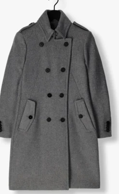 DRYKORN grijze mantel harleston><noscript><img width=