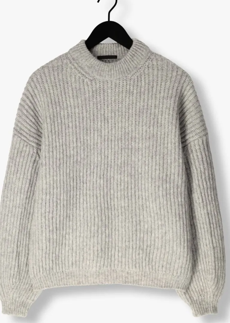 DRYKORN grijze trui ramea>DAMES Truien & Vesten