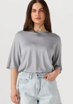 DRYKORN grijze t-shirt nisle>DAMES Tops & T-Shirts
