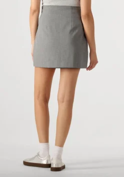 grijze edited minirok josie skirt