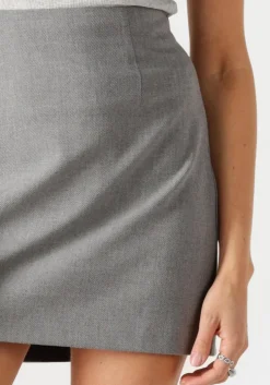 grijze edited minirok josie skirt