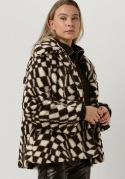 grijze envii jack enfair jacket aop 6769