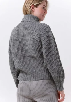 ESMÉ STUDIOS grijze esmé studios coltrui hope roll neck loose knit><noscript><img width=