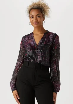 FABIENNE CHAPOT grijze blouses frida blouse>DAMES Blouses