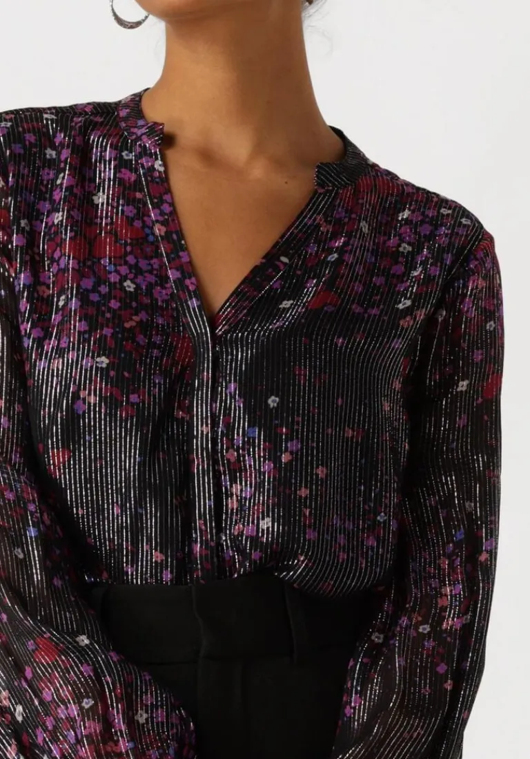 FABIENNE CHAPOT grijze blouses frida blouse>DAMES Blouses