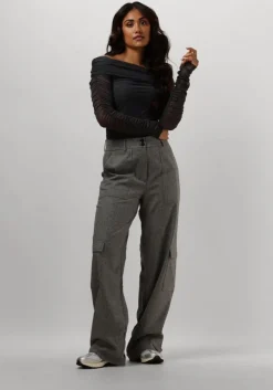 FIVEUNITS grijze cargobroeken sophia cargo strap 438>DAMES Broeken