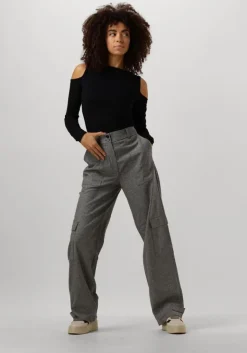 FIVEUNITS grijze cargobroeken sophia cargo strap 438><noscript><img width=