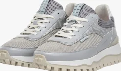 FLORIS VAN BOMMEL grijze lage sneakers sfw-10100>DAMES Sneakers