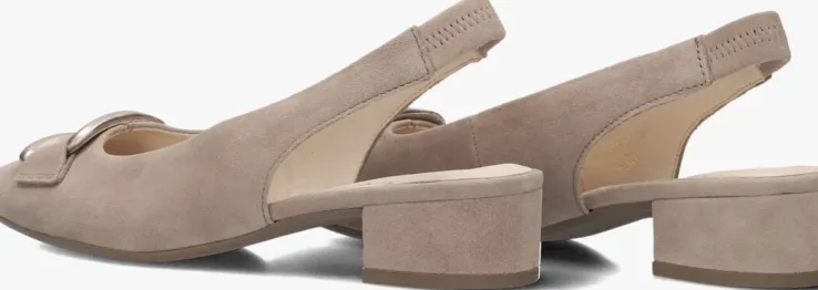 grijze gabor slingbacks 521