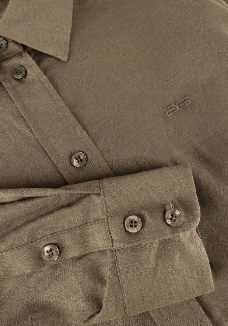 grijze gestuz blouses lizagz oz linen shirt