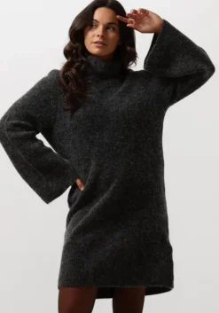 grijze gestuz mini jurk alphagz rollneck dress