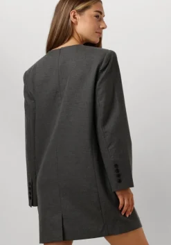 GESTUZ grijze mini jurk paulagz melange blazer dress><noscript><img width=