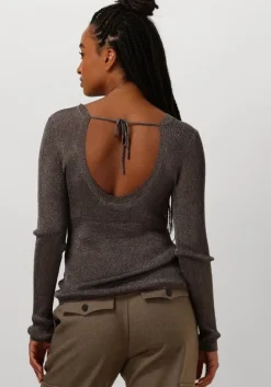 GESTUZ grijze t-shirt silvigz deep back blouse><noscript><img width=