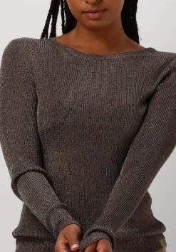 GESTUZ grijze t-shirt silvigz deep back blouse><noscript><img width=