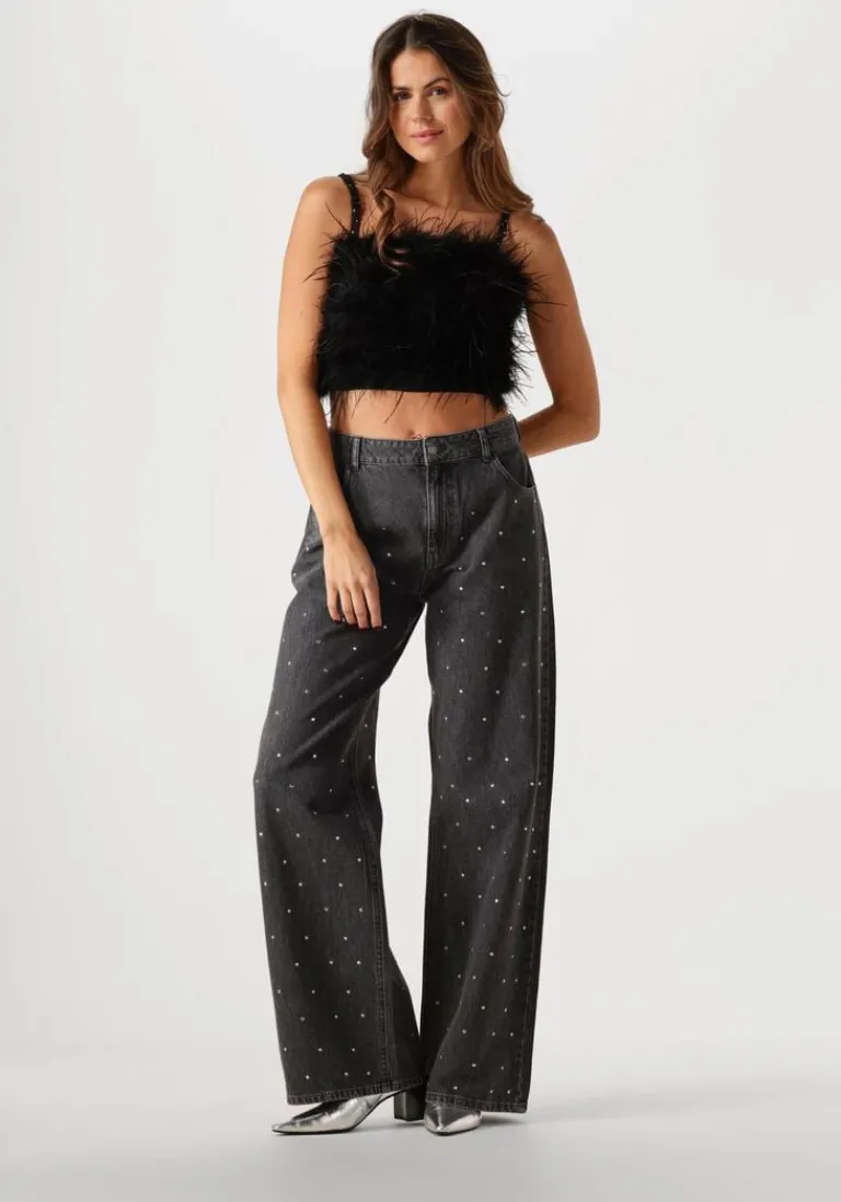 HARPER & YVE grijze straight leg jeans yve-pa>DAMES Jeans