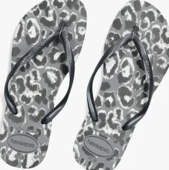 grijze havaianas teenslippers slim animals