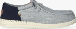 HEYDUDE grijze instappers wally funk>DAMES Instappers