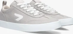 grijze hub lage sneakers miami w