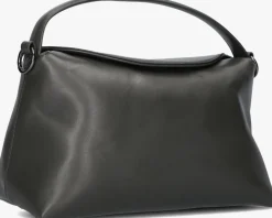 HVISK grijze schoudertas note>DAMES Schoudertassen