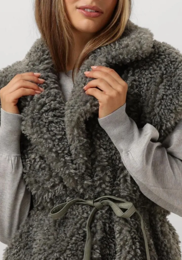 grijze ibana gilet cilka