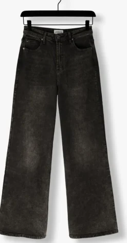 grijze janice straight leg jeans mason