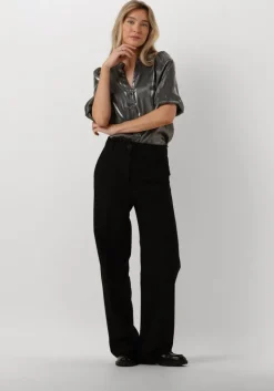 JANSEN AMSTERDAM grijze blouses sq782 blouse bo>DAMES Blouses