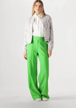 JANSEN AMSTERDAM grijze jack josien jasje j 275 jacquard bomber long sleeve><noscript><img width=