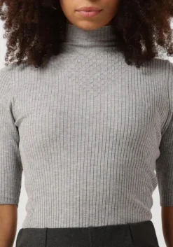 JANSEN AMSTERDAM grijze top fn154 top bodil><noscript><img width=