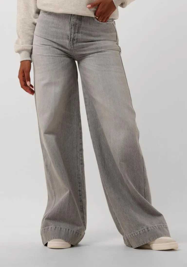 JOSH V grijze straight leg jeans alina>DAMES Jeans