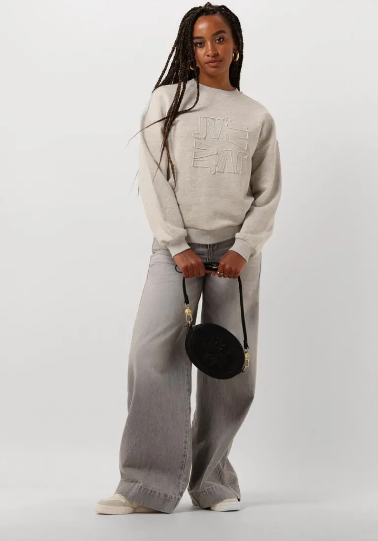 JOSH V grijze straight leg jeans alina>DAMES Jeans