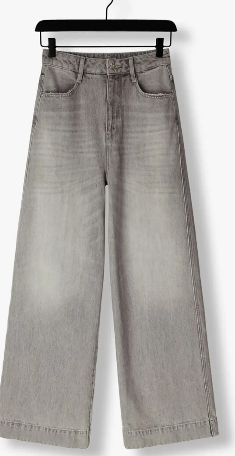 JOSH V grijze straight leg jeans alina>DAMES Jeans
