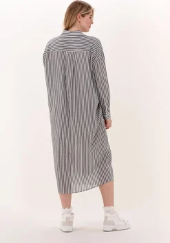JUST FEMALE grijze midi jurk ocean shirt dress><noscript><img width=