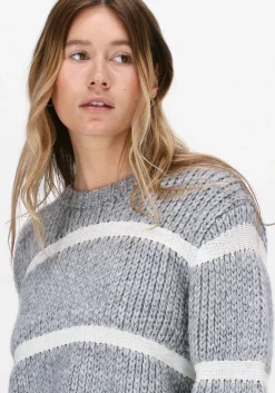 JUST FEMALE grijze trui roma knit><noscript><img width=
