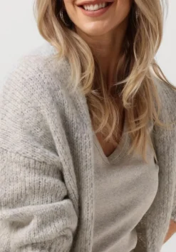 grijze knit-ted vest becky