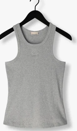 LIU JO grijze top tank top logo><noscript><img width=