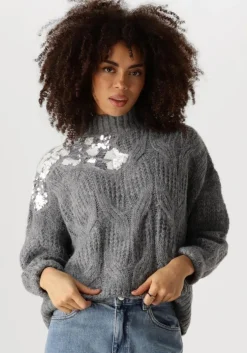 grijze liu jo trui maglia chiusa m/l