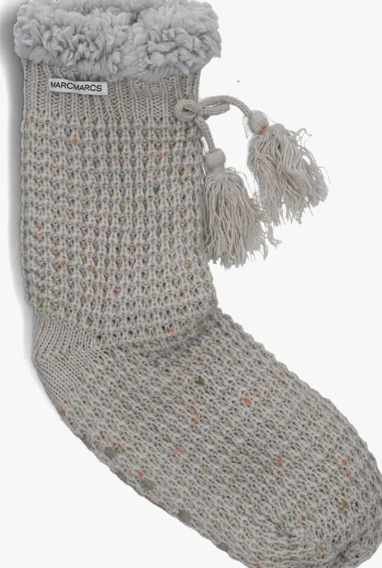 MARCMARCS grijze sokken abs loridana>DAMES Beenmode