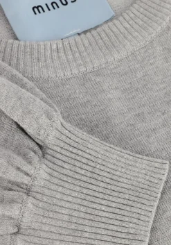 MINUS grijze top liva knit tee><noscript><img width=