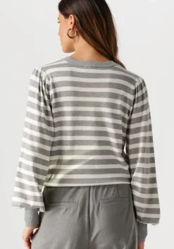 MINUS grijze trui liva long sleeve pullover><noscript><img width=