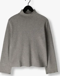 MINUS grijze trui lupi high neck pullover><noscript><img width=