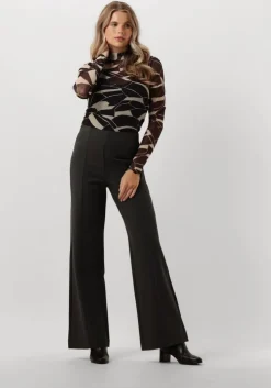 grijze minus wijde broek marcia wide leg pant