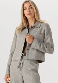 MODSTRÖM grijze modström blazer popemd jacket>DAMES Blazers